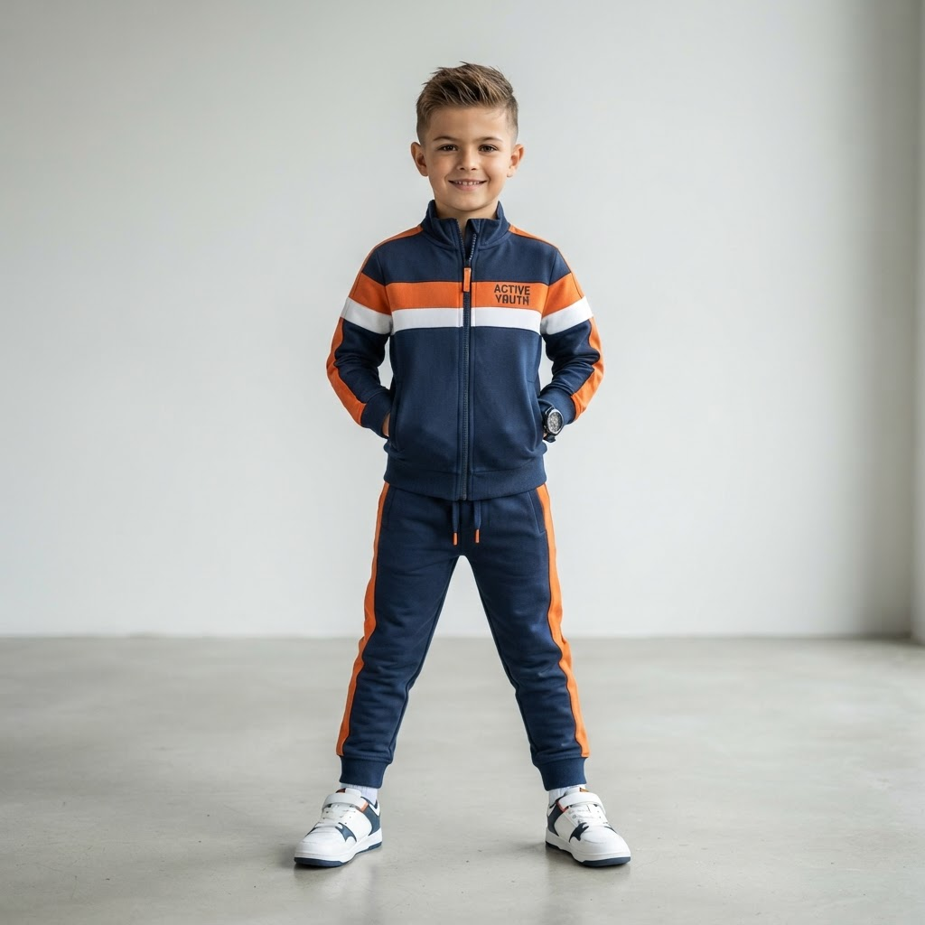 Tracksuit ya Mtoto wa Kiume
