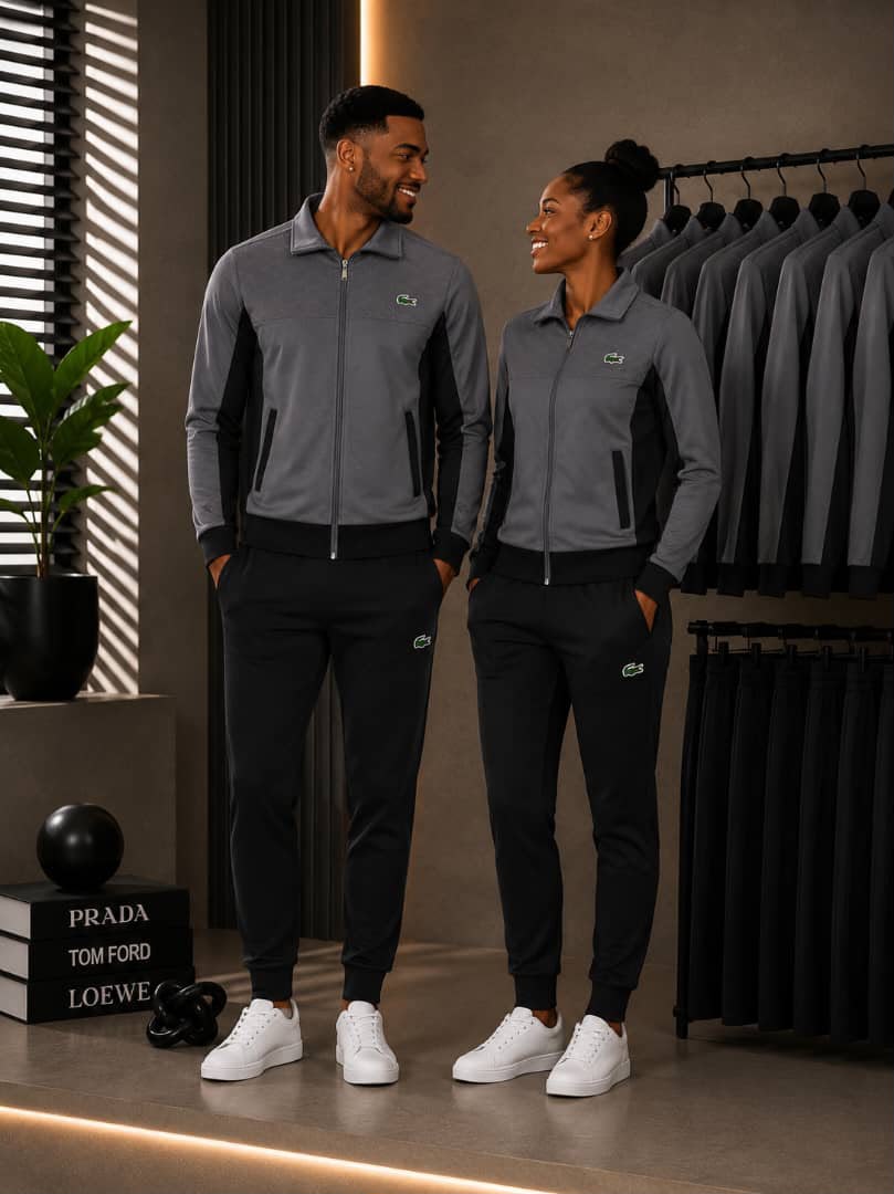 Lacoste Sport Grey Tracksuit
